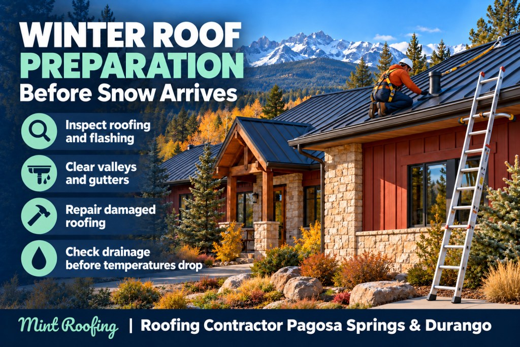 Winter Roof Preparation